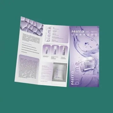 9910287КБ. Буклет с саше КРЕМ МИКРОБИОМ-КОНТРОЛЬ (10 шт)